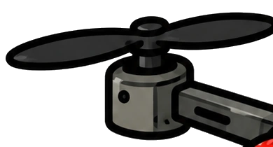 one motor, one propeller, zero balance issues